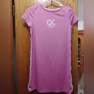 Calvin Klein Performance Pink Girls Nightgown Sleep Shirt Size L/G/G (12/14)